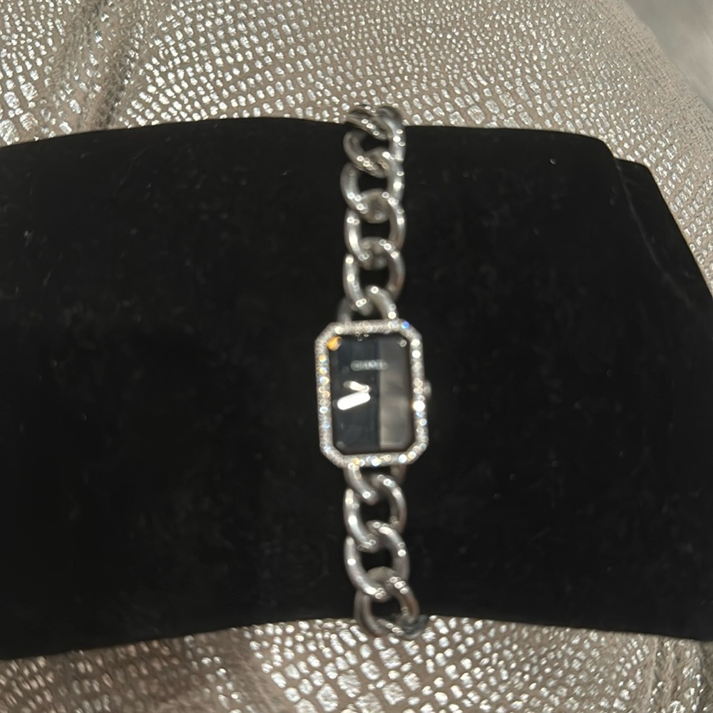 Chanel premiere watch with diamond